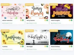 script in beauty bundle 35 premium fonts 4