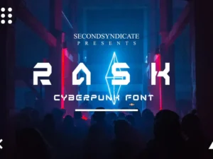 secondsyndicate rask cyberpunk font