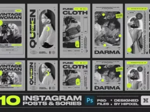 shape instagram stories and posts