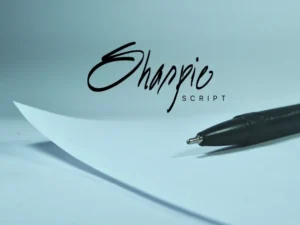sharpie font