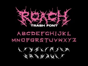 sick again people eat people trash font