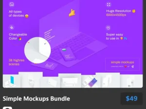 simple mockups bundle