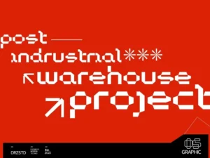 sitewalk futuristic pixel font 5
