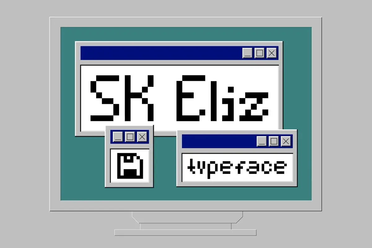 Sk Eliz — Old School Font
