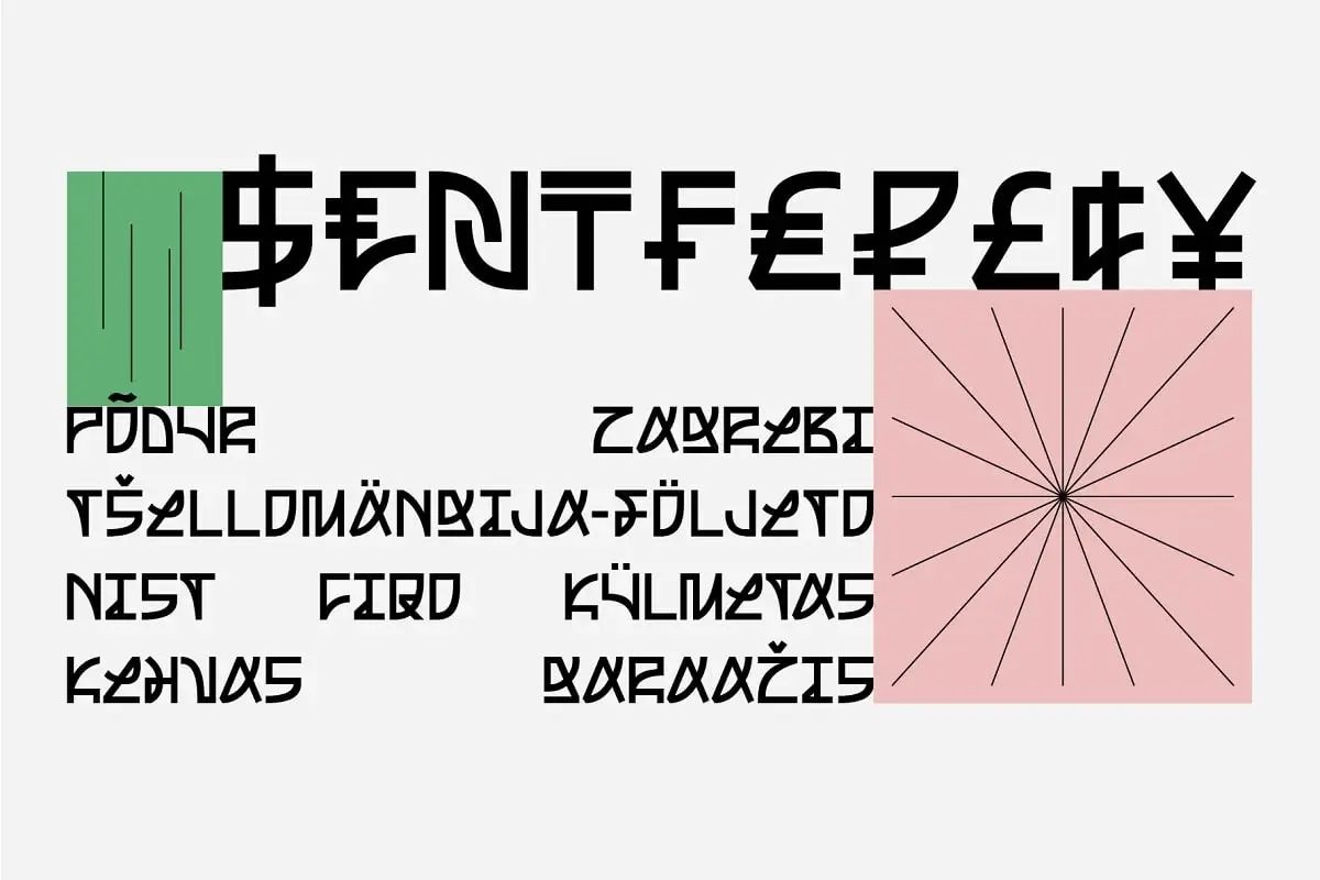 Sk Nagot — Modern Decorative Font