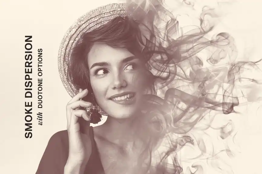 Smoke Duotone Dispersion Effect
