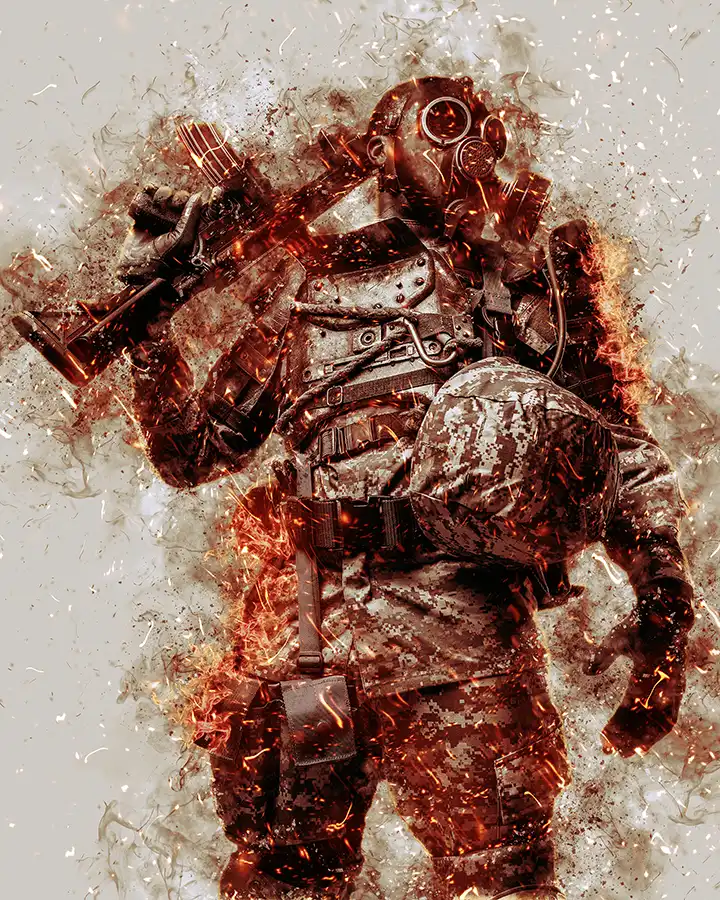 Smoke & Fire Photoshop Action 4 smoke fire photoshop action 3