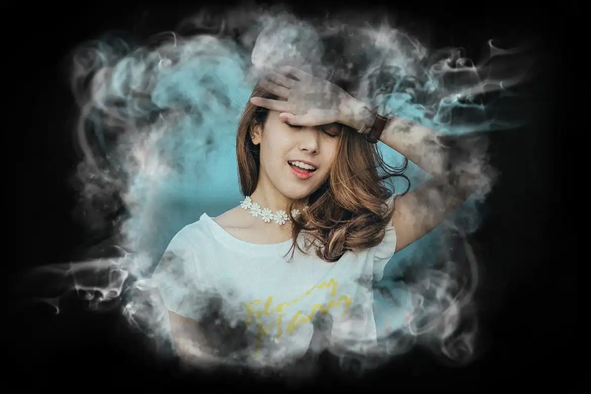 Smoky Photo Effect 3 smoky photo effect