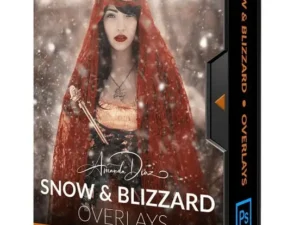 snow blizzard overlays