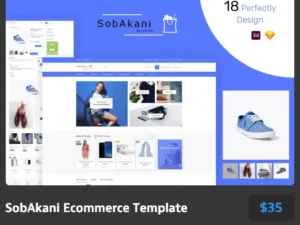 sobakani ecommerce template 2