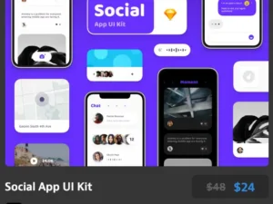 social app ui kit