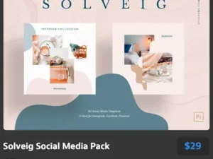solveig social media pack