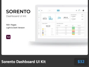 sorento dashboard ui kit