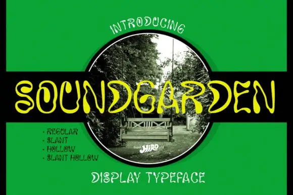 Soundgarden Font