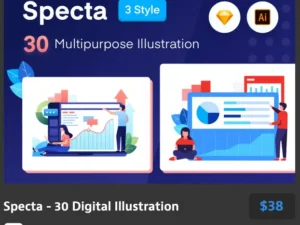 specta 30 digital illustration