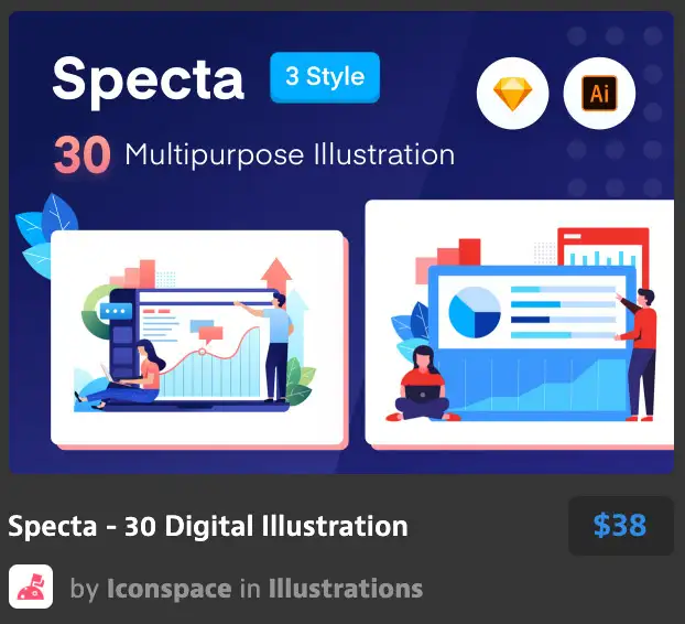 Specta - 30 Digital Illustration