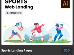 sports landing pages 2