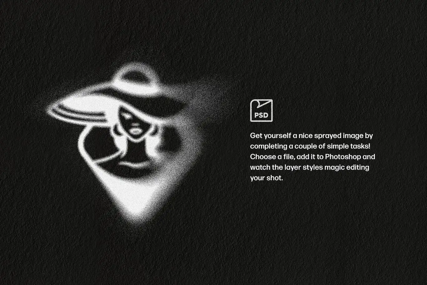Spray Stencil Layer Style