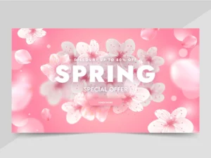 spring illustration with cherry blossom 8