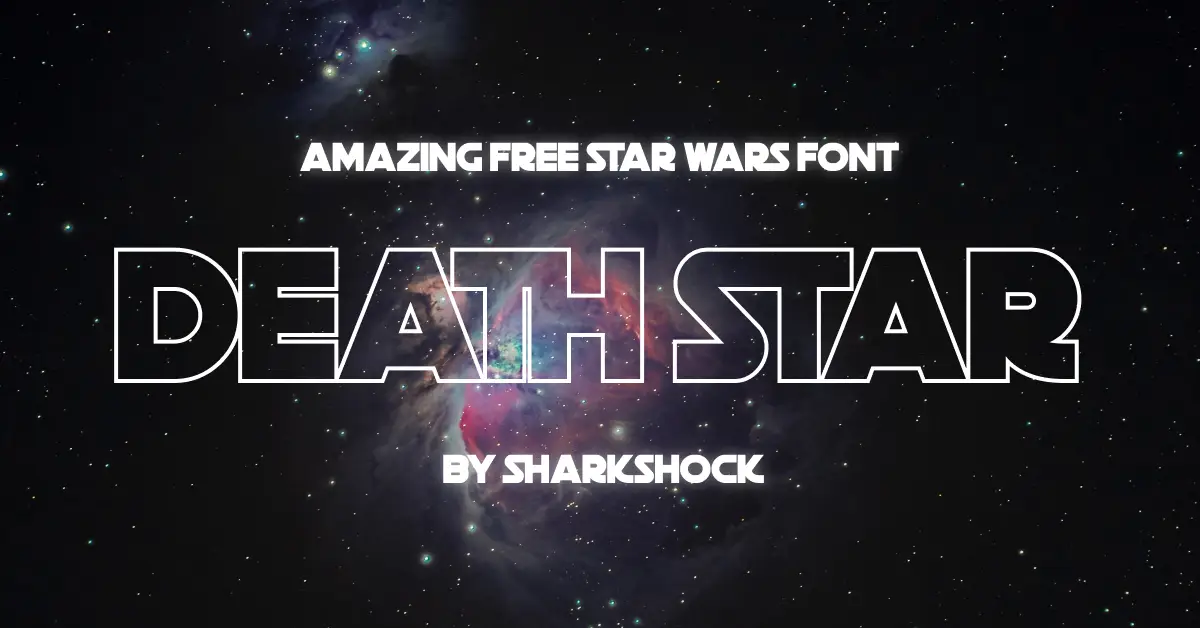 Star Wars Display Font 3 star wars display font