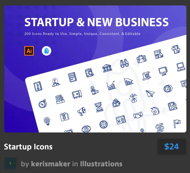 Startup Icons