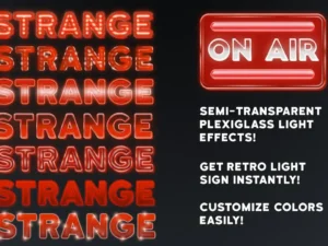 strange lights for adobe illustrator 2
