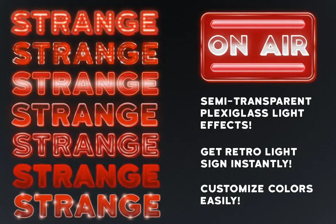 Strange Lights For Adobe Illustrator