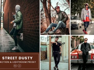 street dusty action lightrom presets