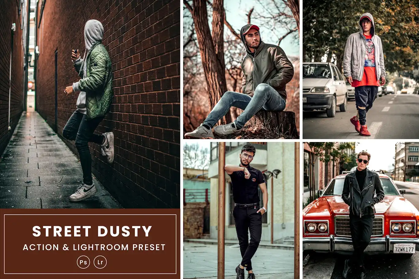 Street Dusty Action & Lightroom Presets