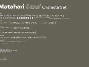 studio sun matahari sans font family 5