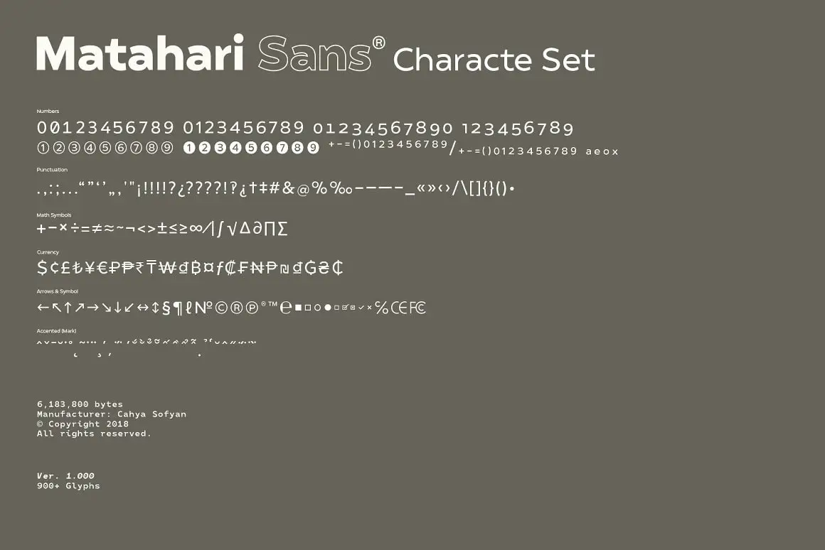 Studio Sun Matahari Sans Font Family