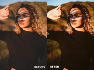 sun kissed face action lightrom presets 4