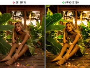 sunny summer tones action lightroom preset 4