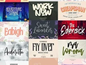 super fonts pack vol 1 aug 2020 38 fonts 1