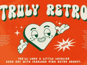 super retro groovy retro typeface 3