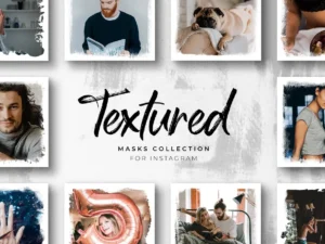 textured instagram masks collection 1