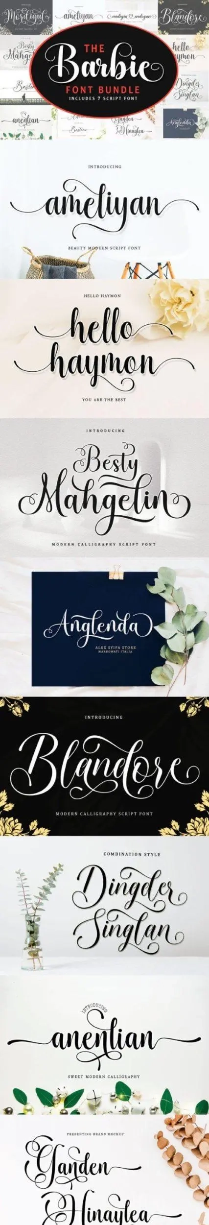 The Barbie Bundle Font