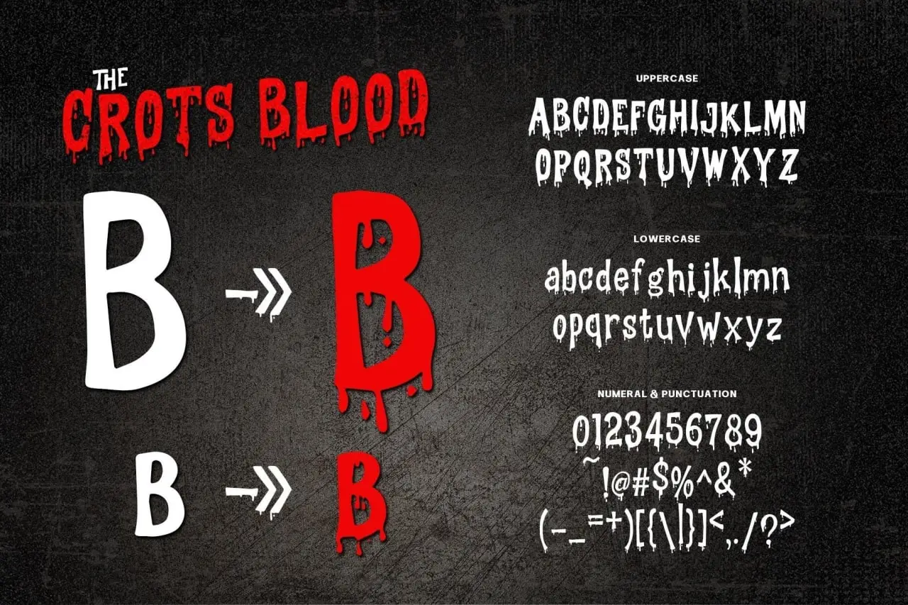 The Crots Font By Alit Design