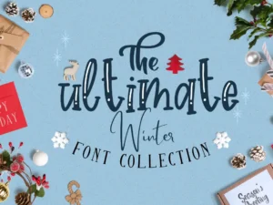 the ultimate winter font collection