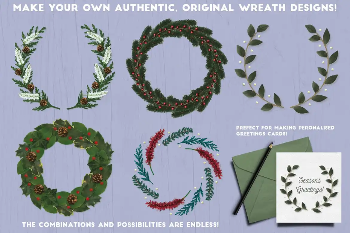 The Vector Florist-Brushes Winter 6 the vector florist brushes winter 2