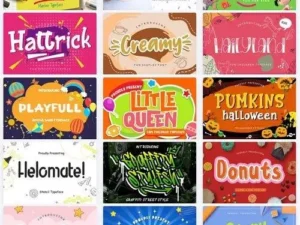 the wonderful crafty font bundle 47 premium fonts