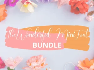 the wonderful mini font bundle