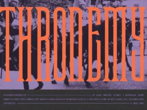 thronemy condensed serif display