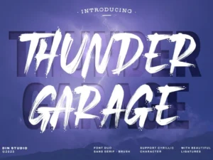 thunder garage brush by donis miftahudin