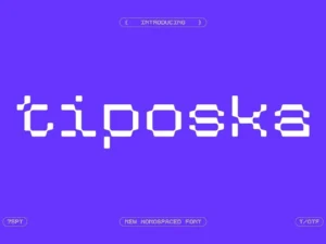 tiposka font by radinal riki