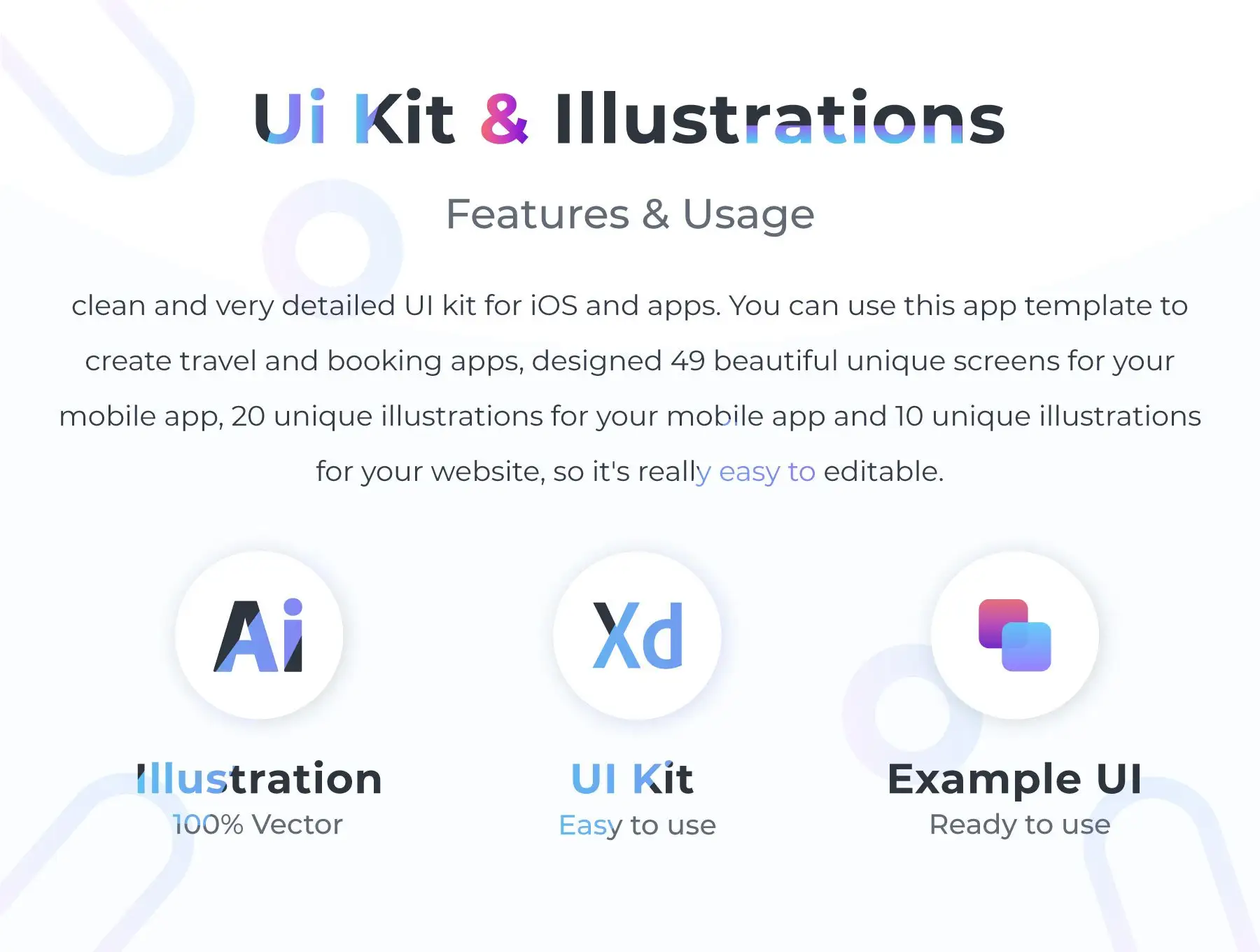 Travel & Booking UI kit 4 travel booking ui kit2