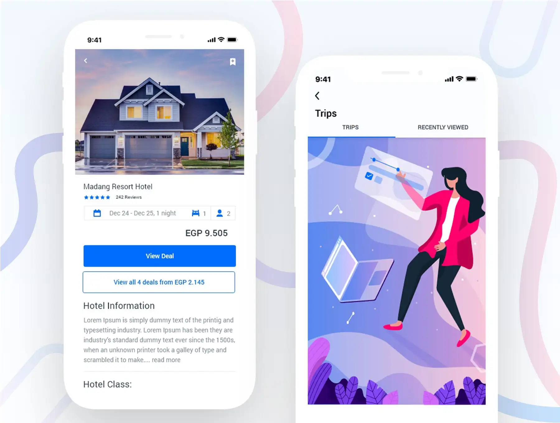 Travel & Booking UI kit 5 travel booking ui kit3