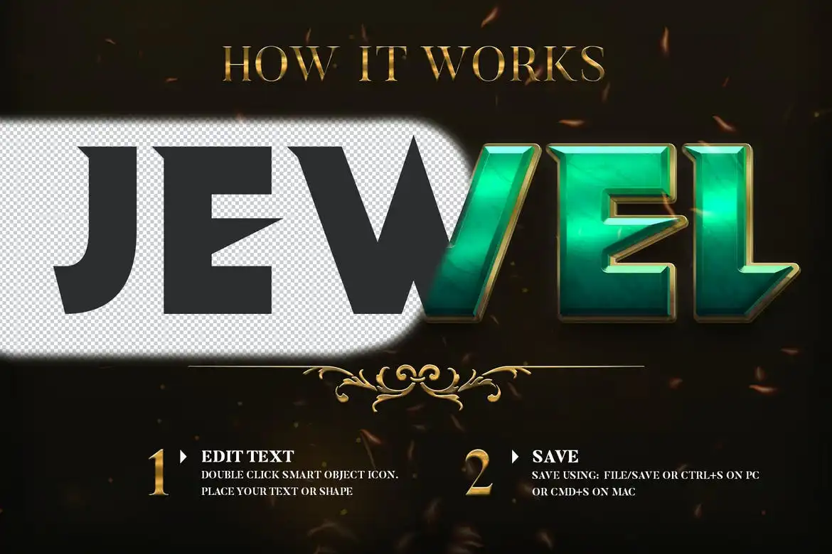 Treasure Text Effects 6 treasure text effects 3