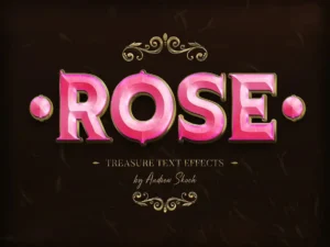 treasure text effects 4