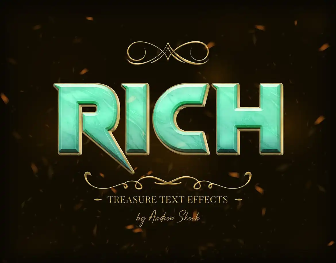 Treasure Text Effects 9 treasure text effects 8